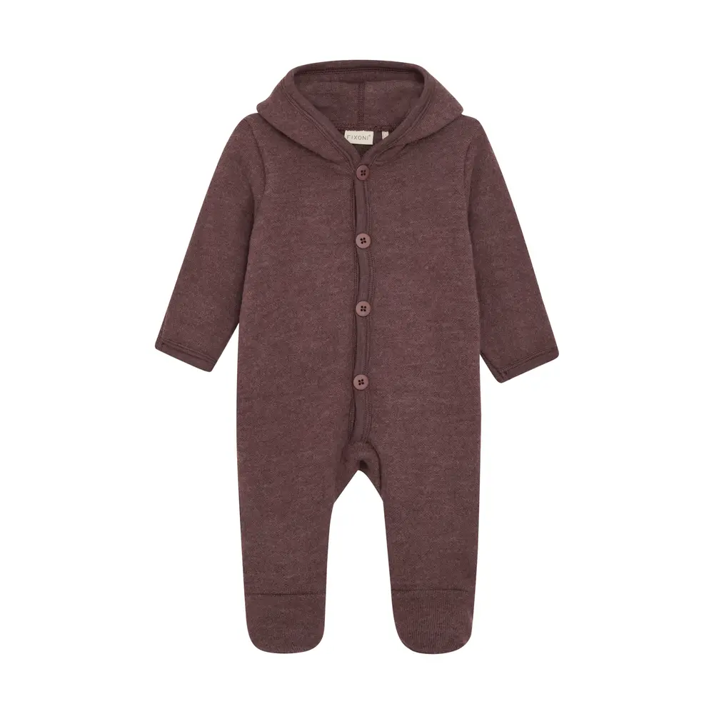 Hush Uld Heldragt   Huckleberry Melange   50 fra Fixoni