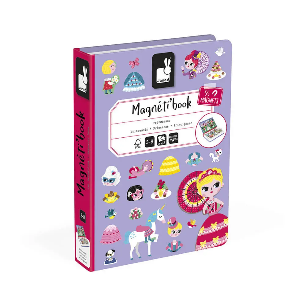 Magneti'book Princesses fra Janod