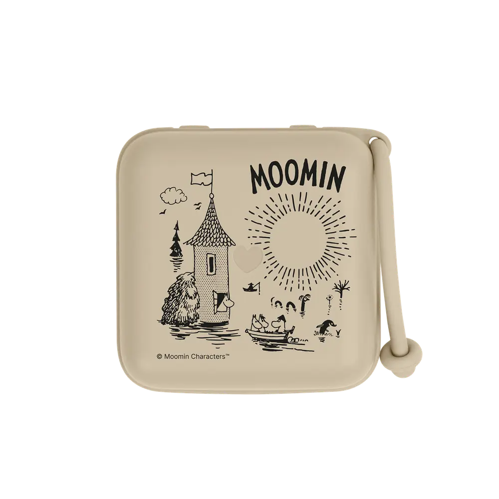 X Moomins Sut Box Vanilla fra Bibs