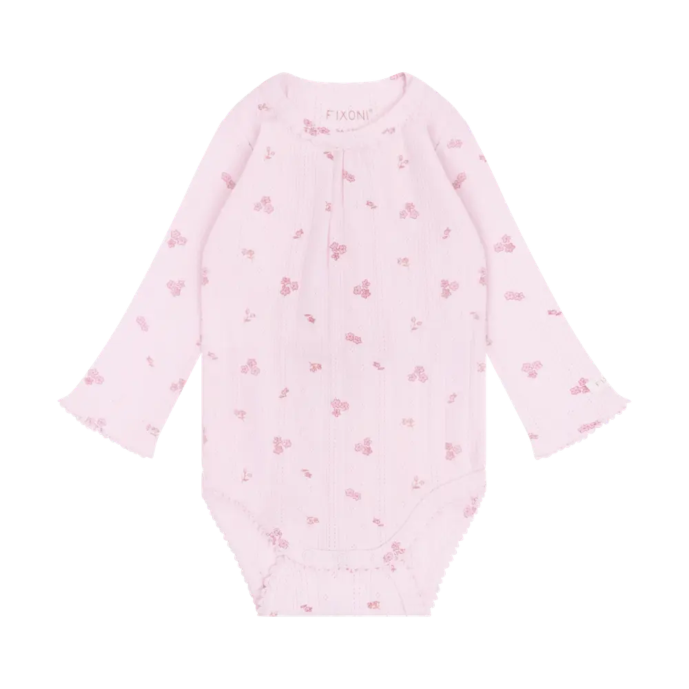 Langærmet Body   Pale Lilac   44 fra Fixoni