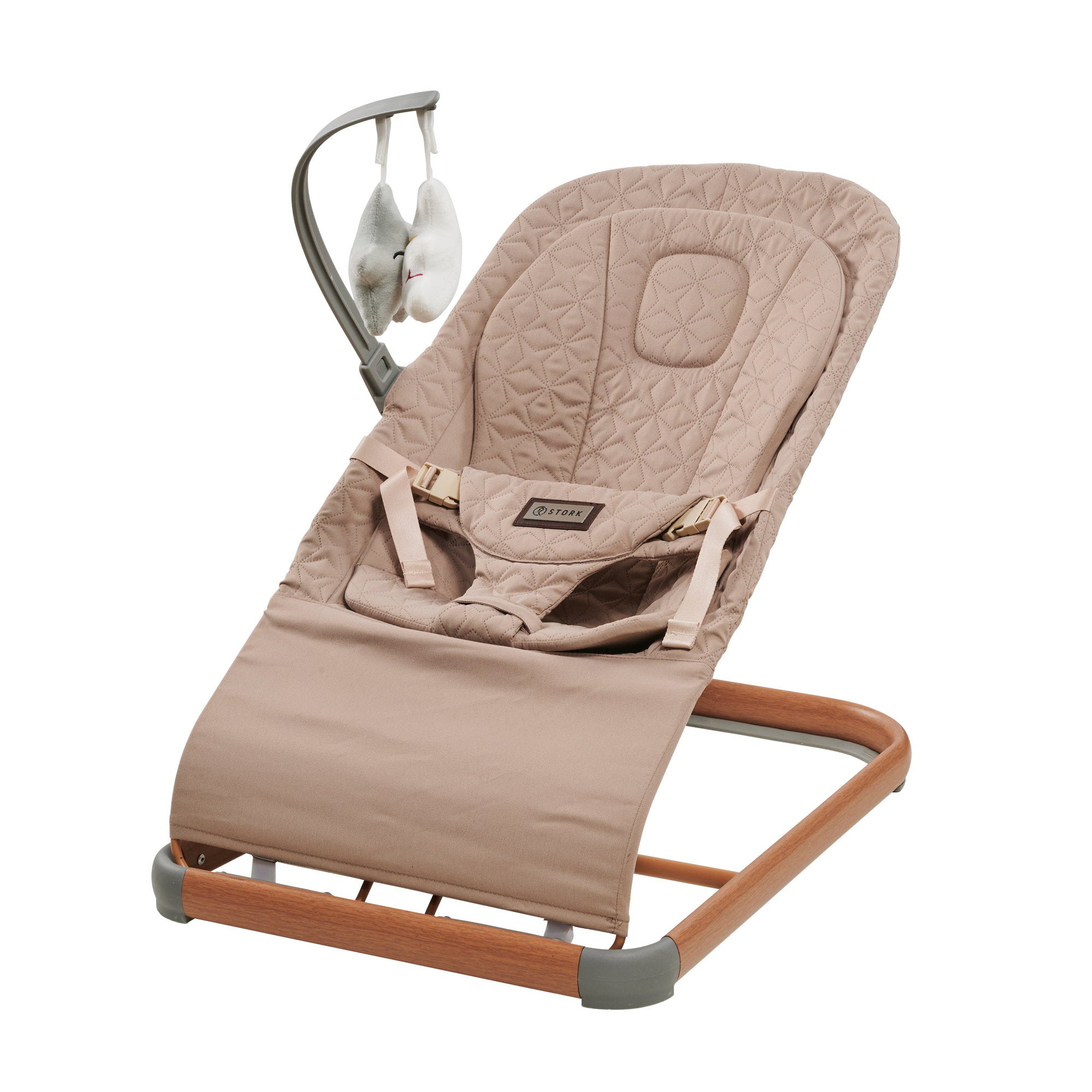Home Bouncer Beige fra Stork