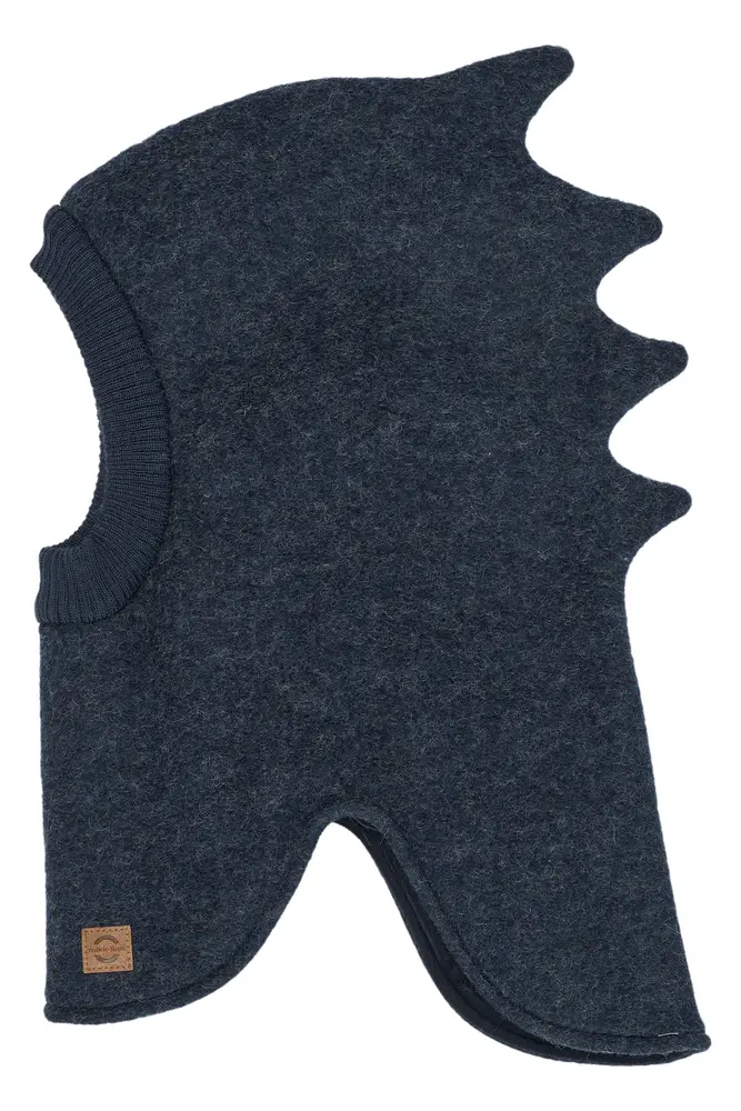 Mikk Line Uld Elefanthue Dino   Blue Nights   62 68 fra Mikk-line