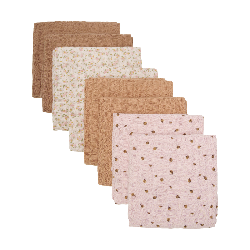 Stofbleer 8 Stk.   Sepia Rose fra Pippi