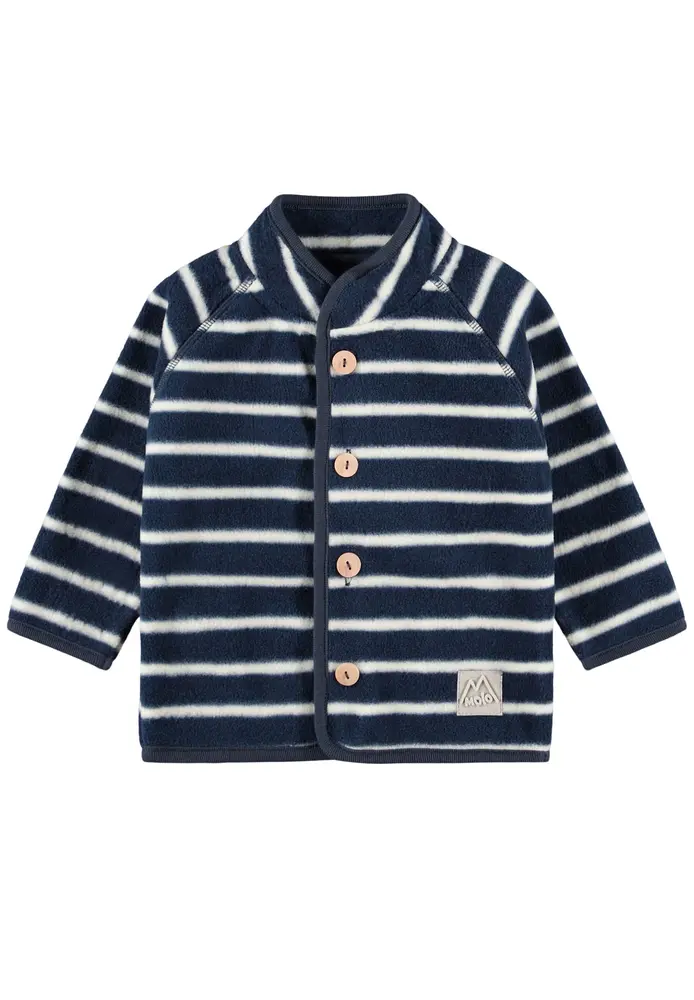 Uli Fleece Jakke   Infinity Stripe   68 fra Molo