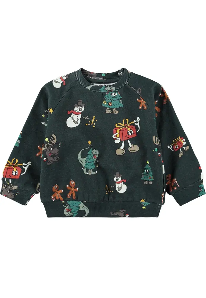Disc Sweatshirt   Cartoony Xmas   74 fra Molo
