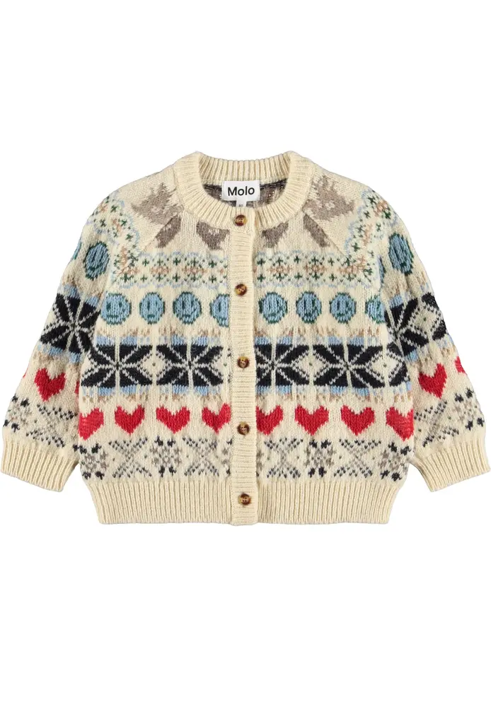 Bobi Cardigan   Polar Knit   80 fra Molo