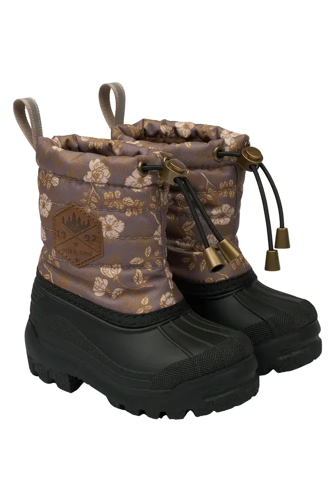 Winter Boot Rubber Aop Sparrow 30 fra Mikk-line