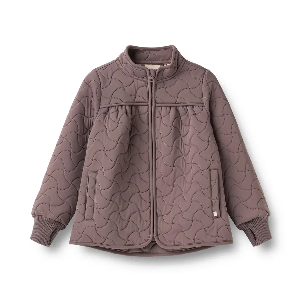 Thilde Termo Jakke   Plum   104 fra Wheat