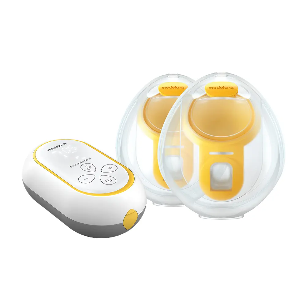 Freestyle Mini Hands Free Dobbeltbrystpumpe fra Medela