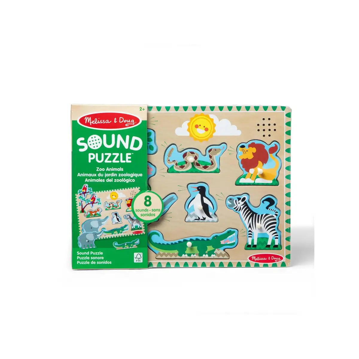 Puslespil   Lyd   Zoo fra Melissa & Doug
