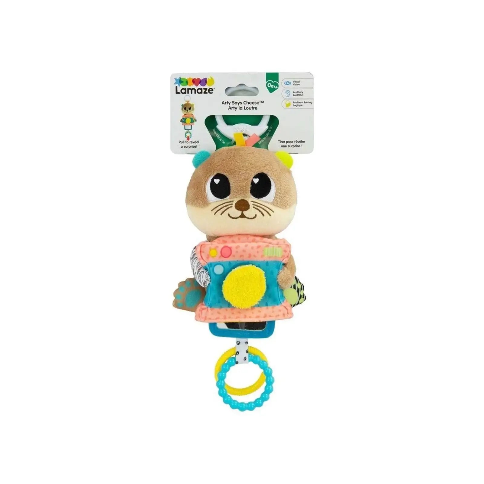 Arty Says Cheese Clip & Go fra Lamaze