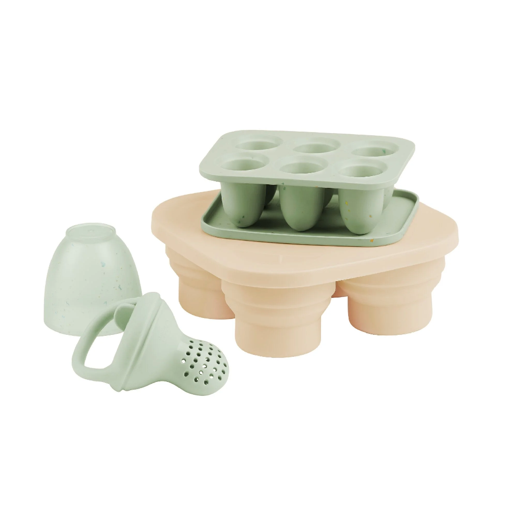 Silicone Containers And Feeder Set fra Babymoov