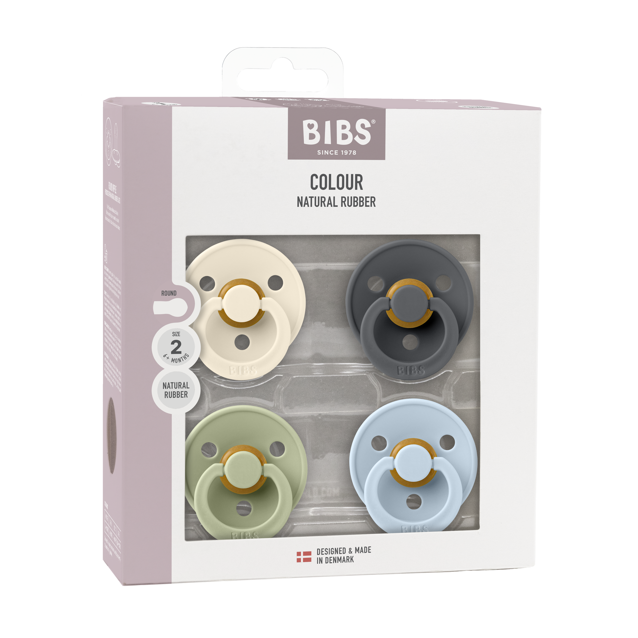 Colour 4 Pak Str 2   Iron Mix fra Bibs