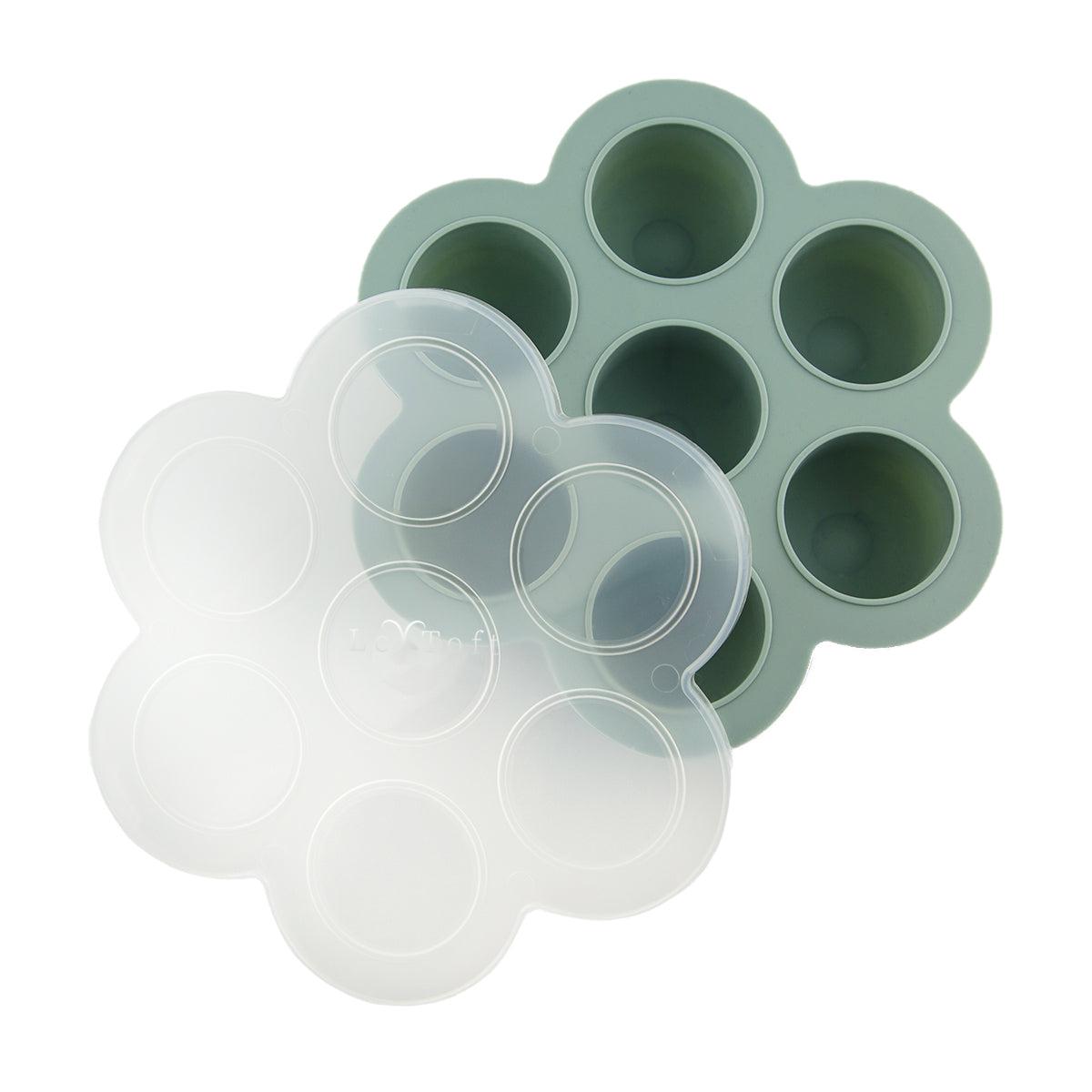 Fryseboks Babymad 7 Rum   Smokey Green fra Le Toft
