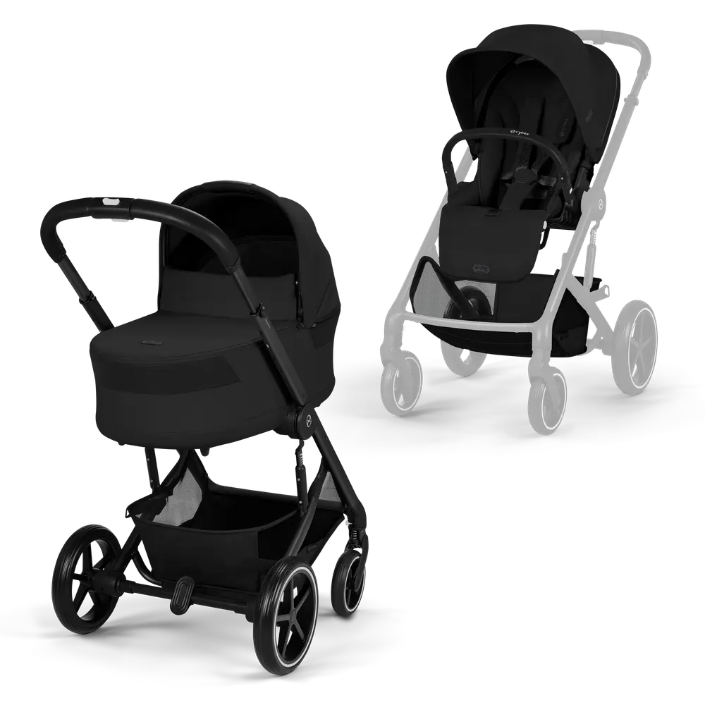 Balios S Lux Inkl. Foldbar Liggedel   Moon Black fra Cybex