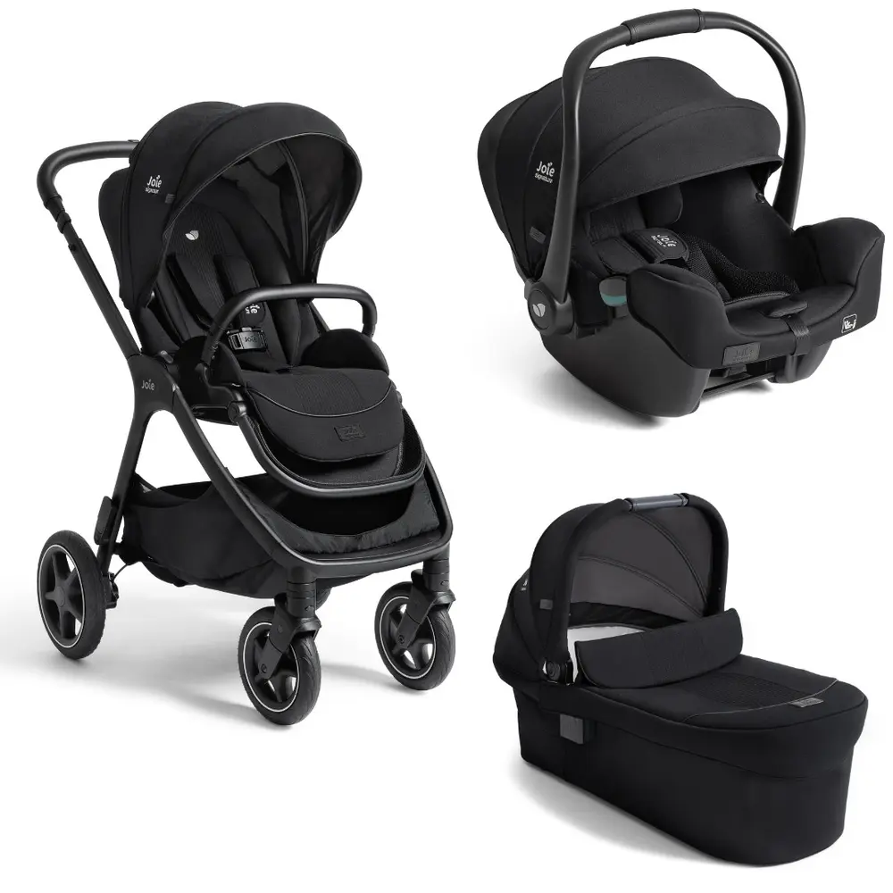 Finiti Trio Med Liggedel Og Autostol Signature Eclipse fra Joie