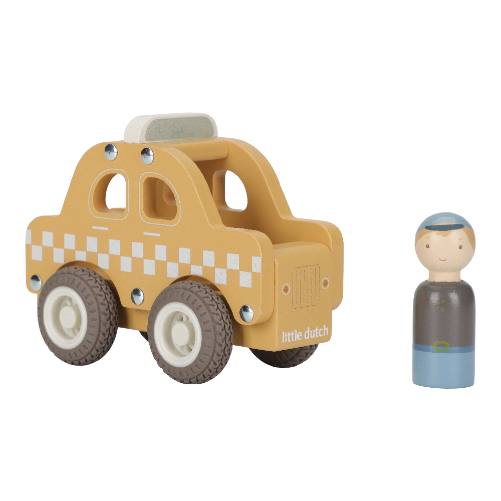 Taxi M Træfigur fra Little Dutch