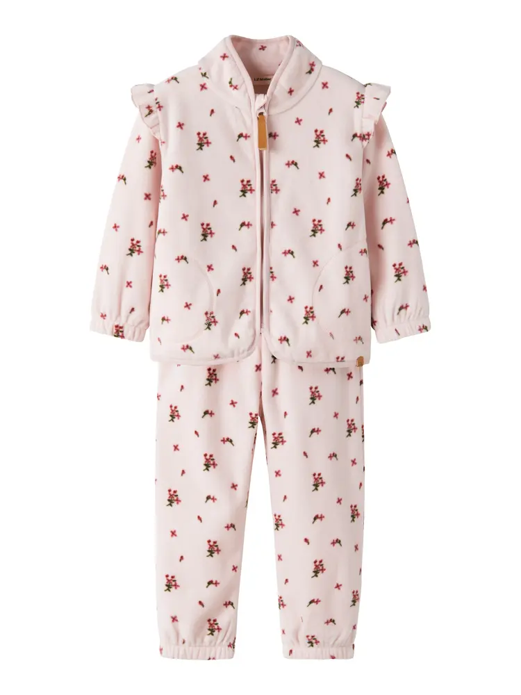 Laspektra Fleece Sæt   Hushed Violet   110 fra Lil' Atelier