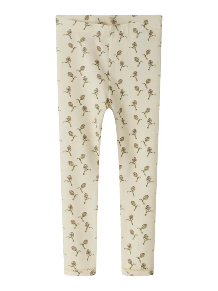 Gayo Sag Slim Leggings Turtledove 92 fra Lil' Atelier