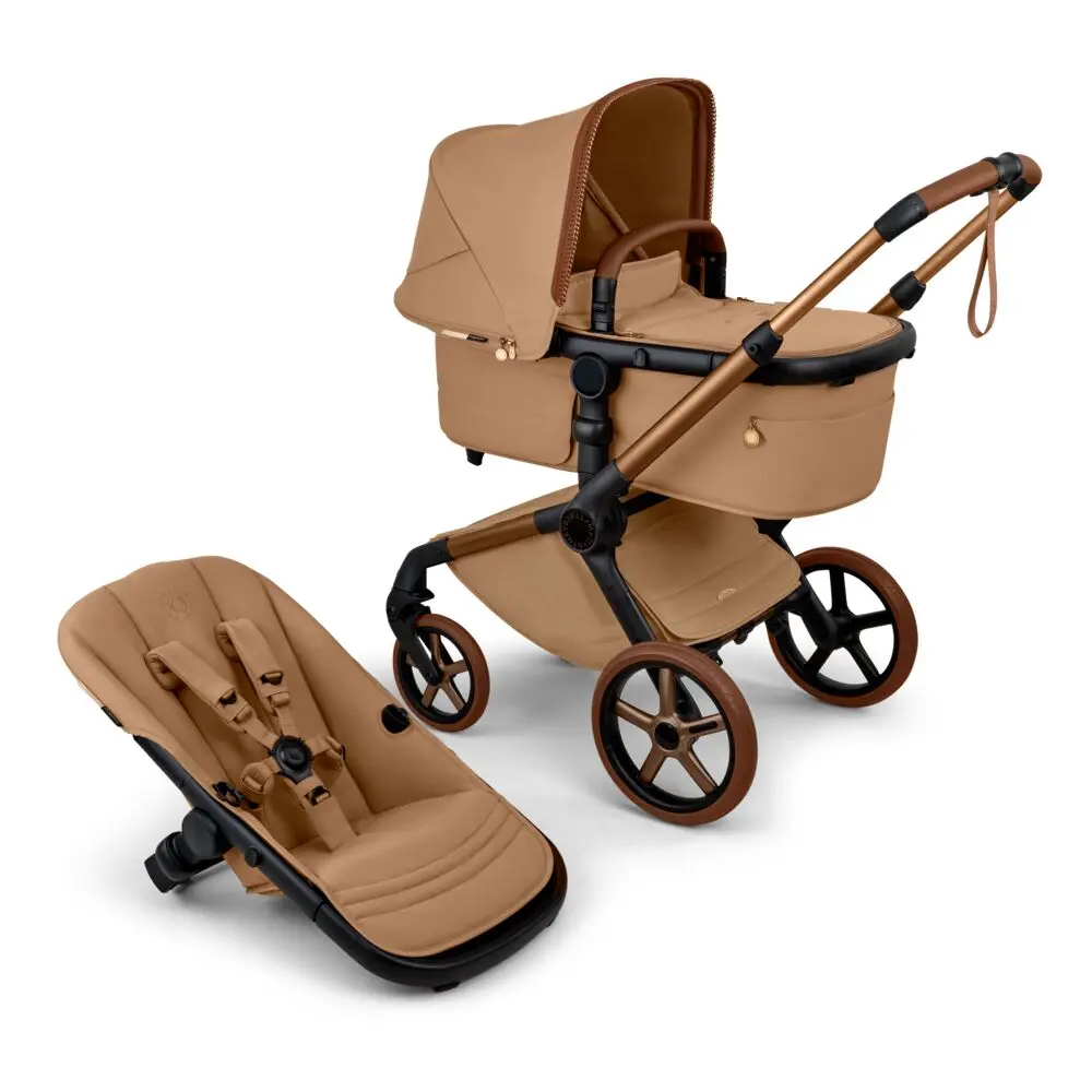 X Stella Mccartney Fox 5 Renew Kombivogn   Tobacco Brown fra Bugaboo