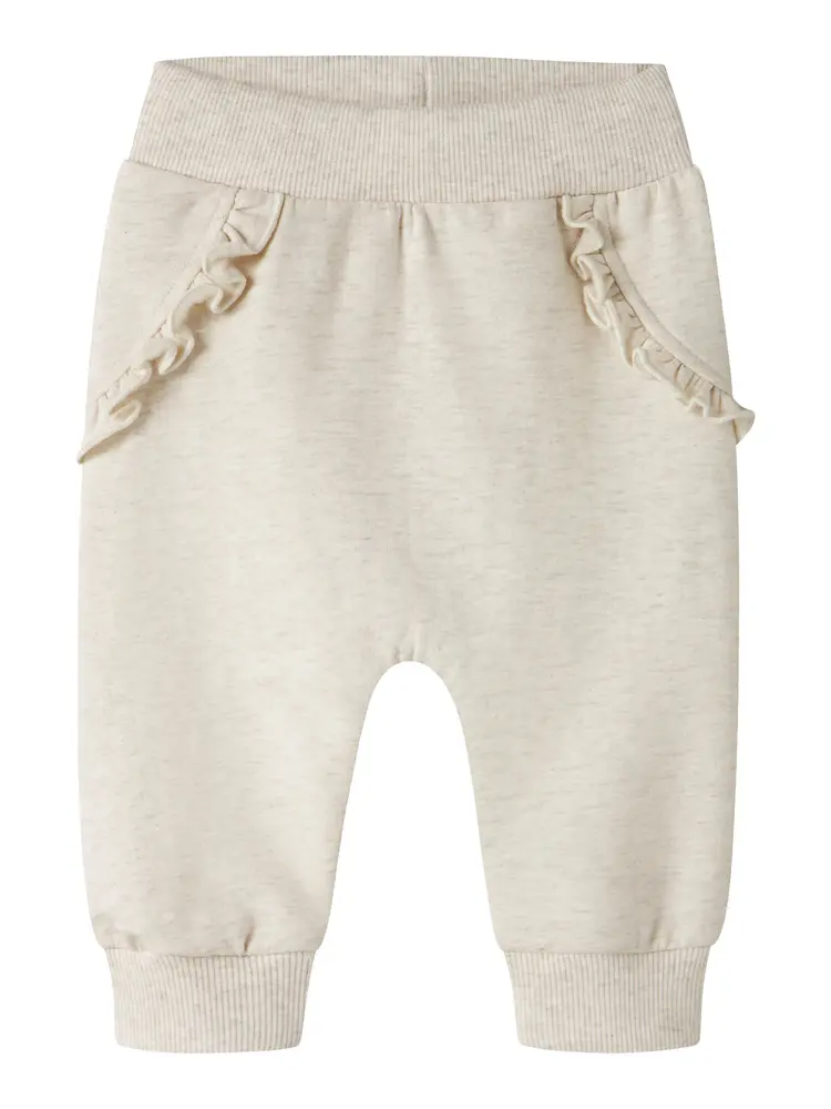 Nilda Sweatpants   Peyote Melange   62 fra Name It