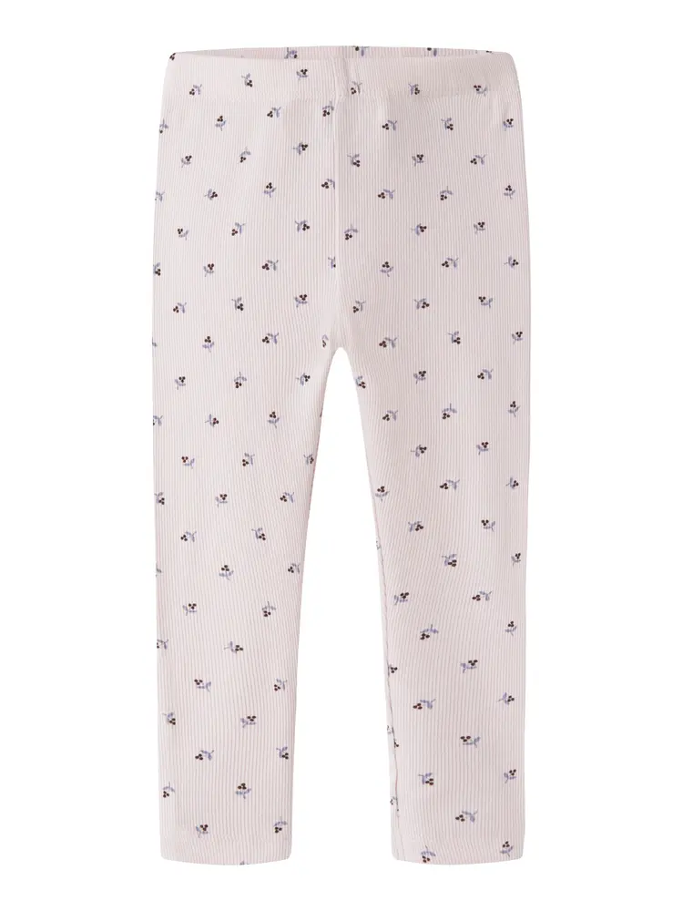 Nicole Slim Leggings Raindrops On Roses 92 fra Name It