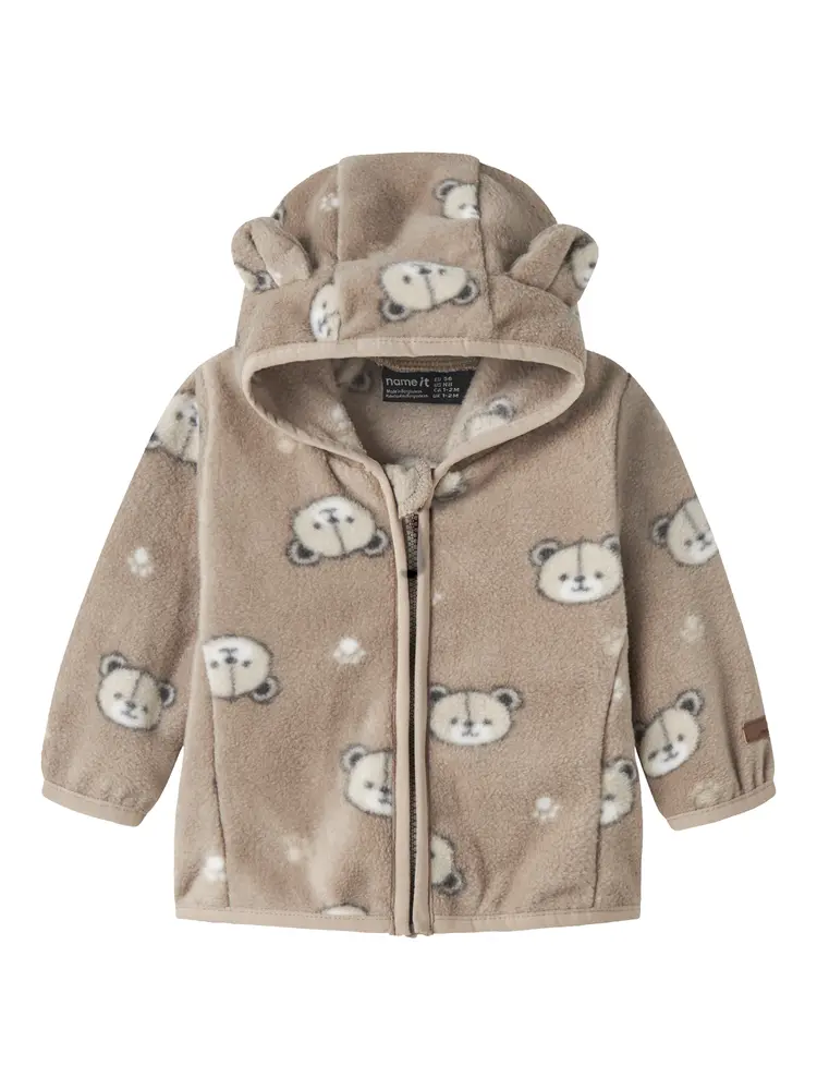 Meeko Fleece Jakke 5026522 56 fra Name It