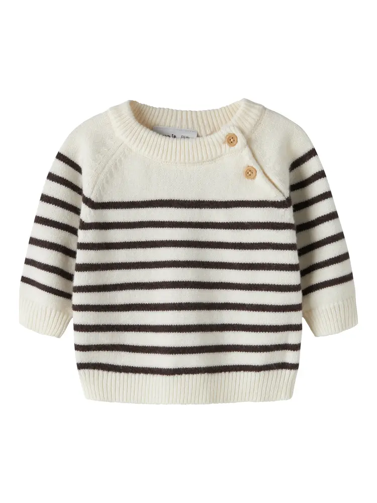 Ostripea Trøje Antique White 68 fra Name It