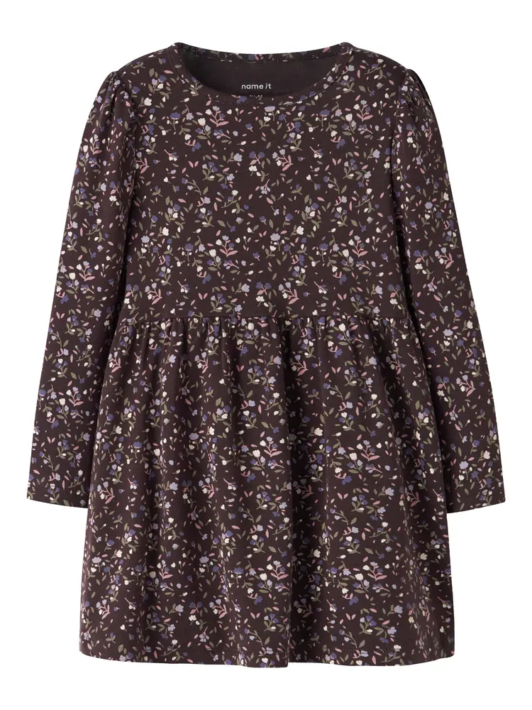 Oceana Kjole Chocolate Plum 116 fra Name It