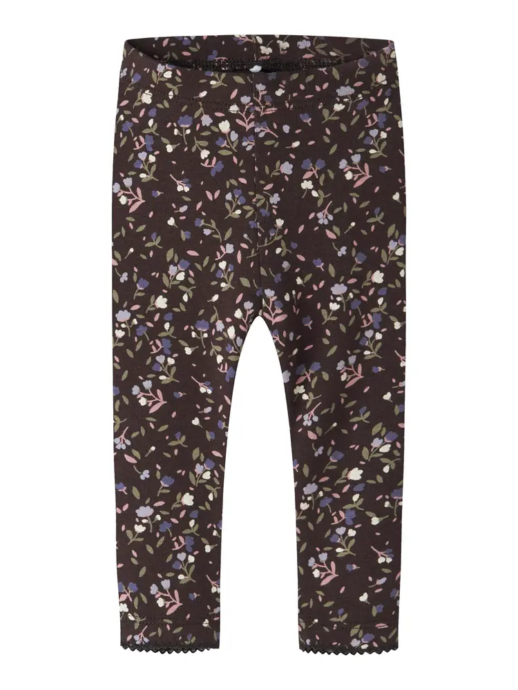 Oceana Leggings   Chocolate Plum   80 fra Name It