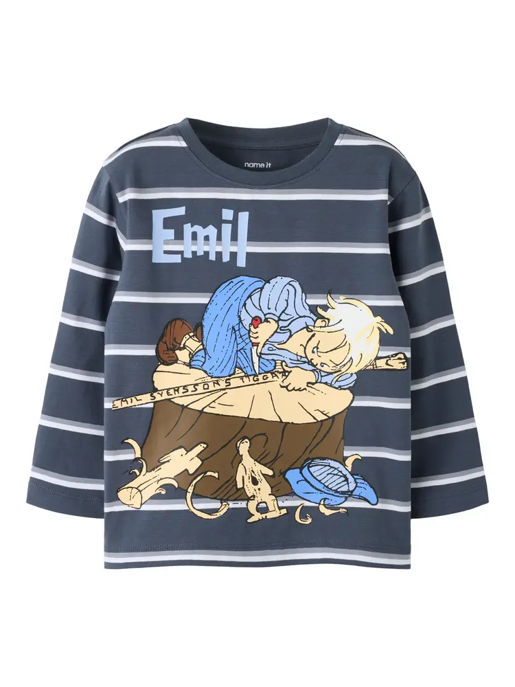 Alf Emil Trøje   Ombre Blue   86 fra Name It
