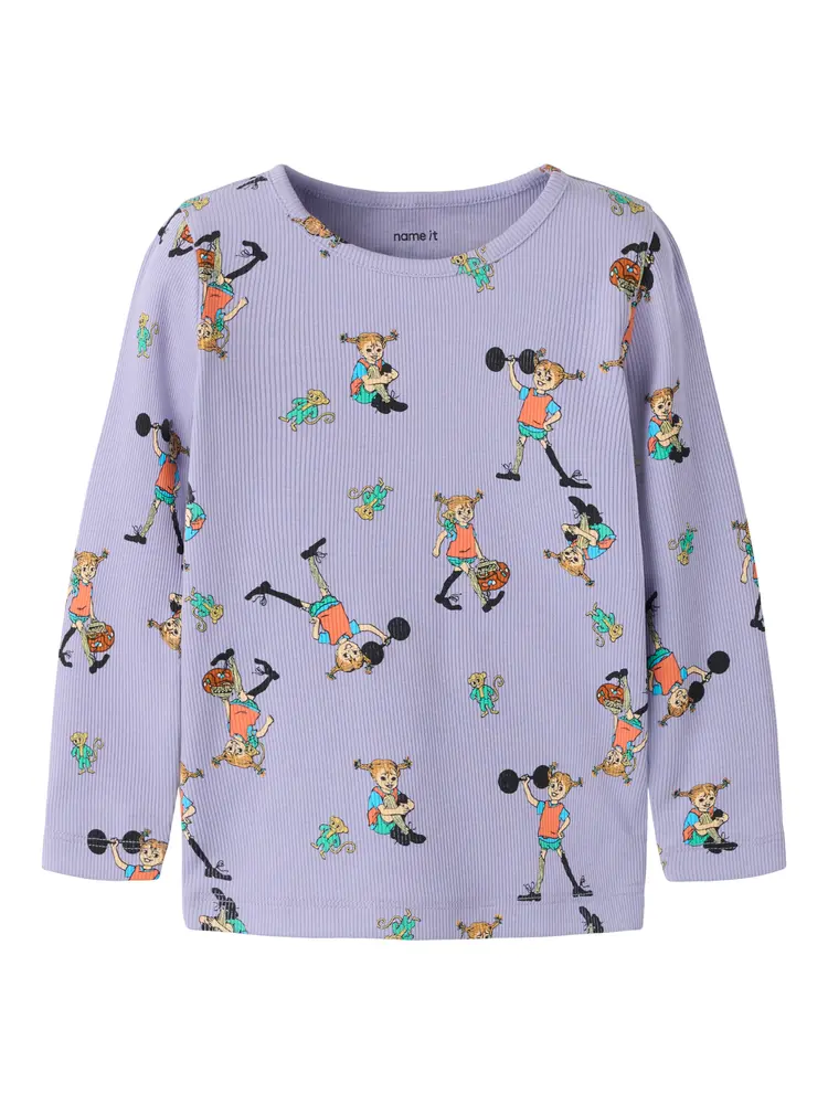 Ara Pippi Bluse   Heirloom Lilac   86 fra Name It