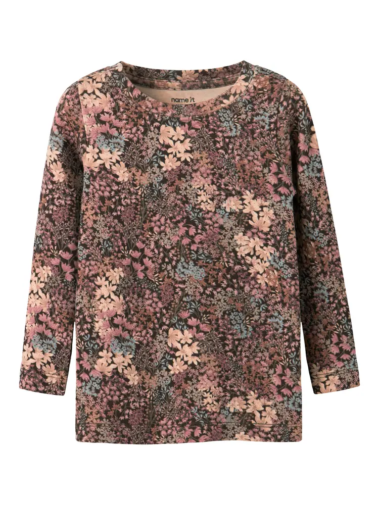 Resa Bluse Chocolate Brown 110 fra Name It