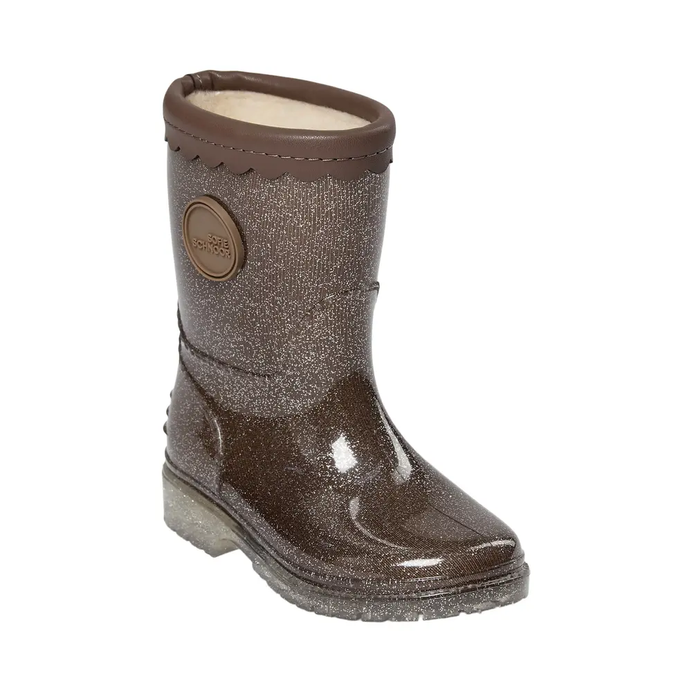 Sofie Schnoor Melly Forede Gummistøvler Dark Brown 24 fra Sofie Schnoor Kids
