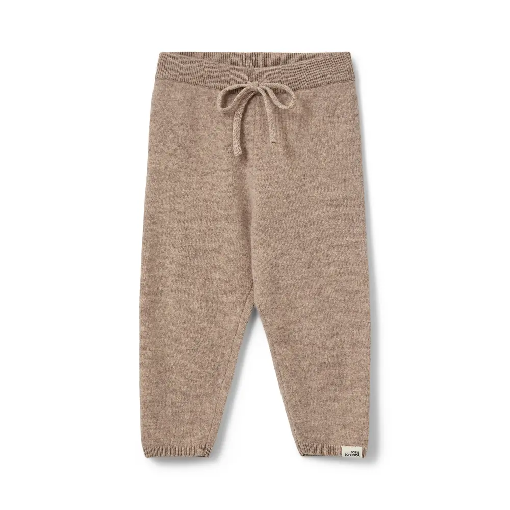 Sofie Schnoor Lulu Bukser   Brown Melange   92 fra Sofie Schnoor Kids