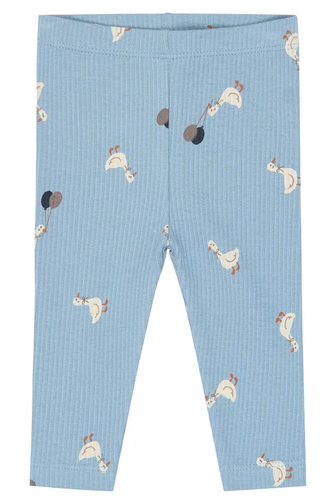 Vito Rib Leggings   Ashley Blue    56 fra The New Siblings