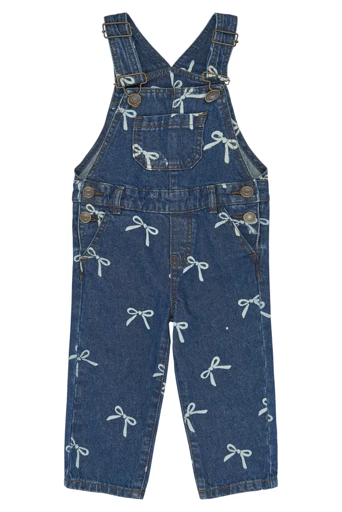 Vinaya Denim Smækbukser   Medium Blue Denim    110 fra The New Siblings
