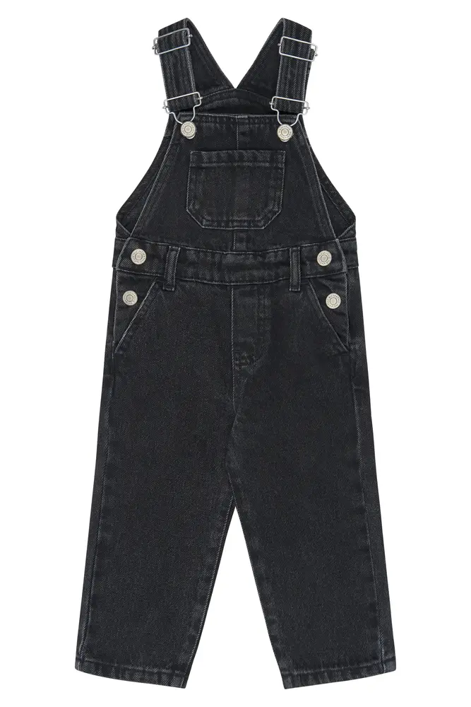 Valu Denim Smækbukser Black Denim Wash 86 fra The New Siblings