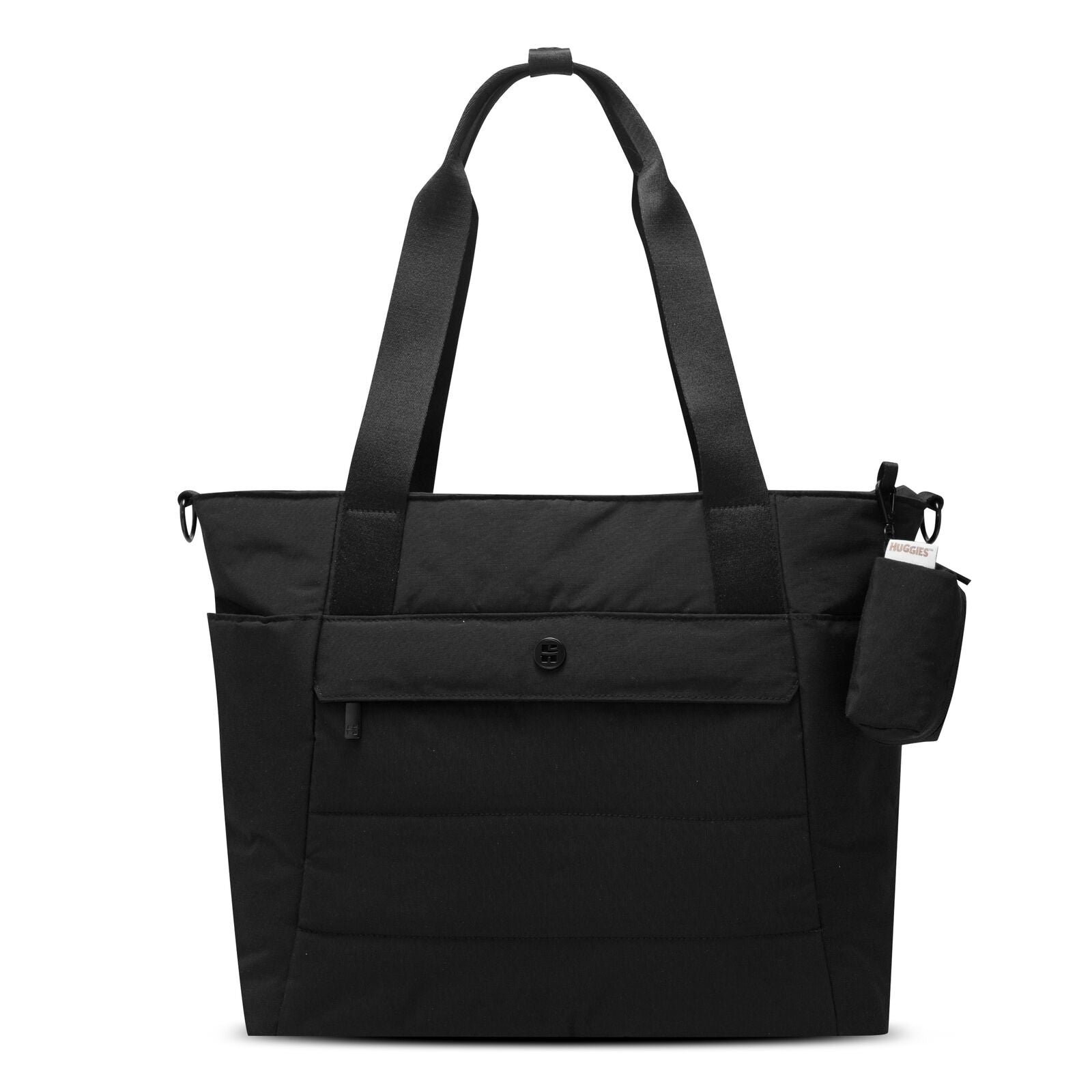 Tiny Traveler Diaper Tote     Black fra Huggies