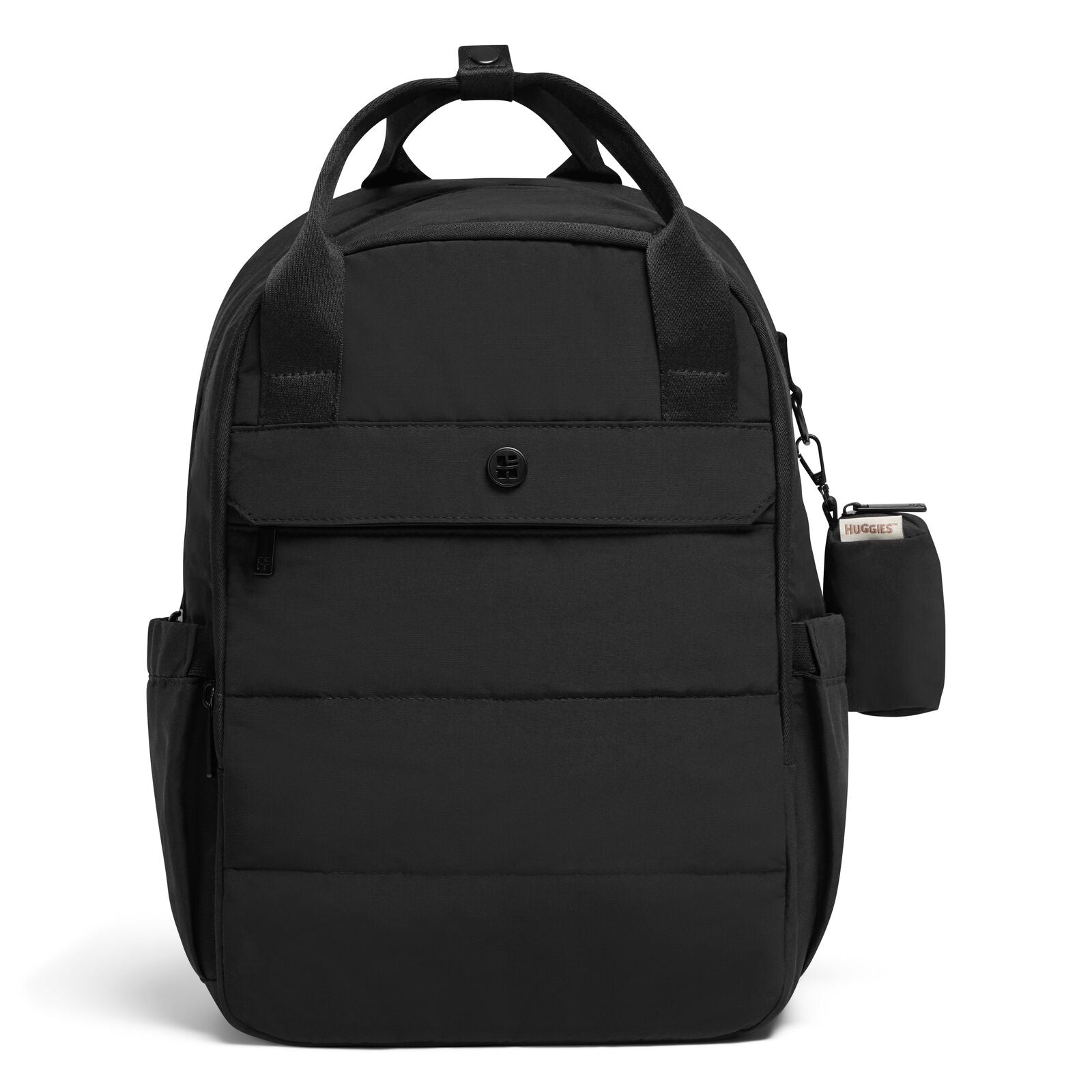 Tiny Traveler Diaper Backpack Black fra Huggies