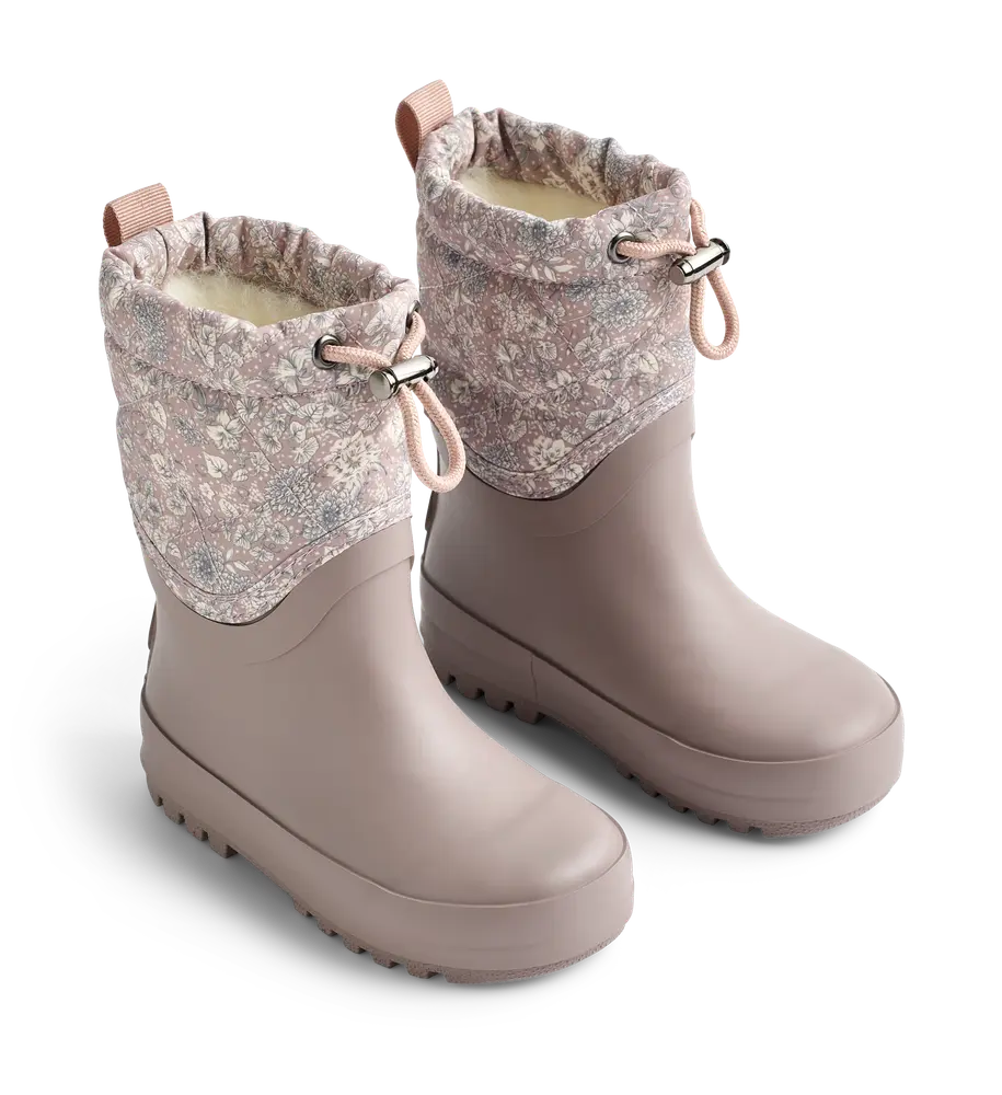 Drizzle Termo Snestøvle   Dry Rose Flowers   23 fra Wheat