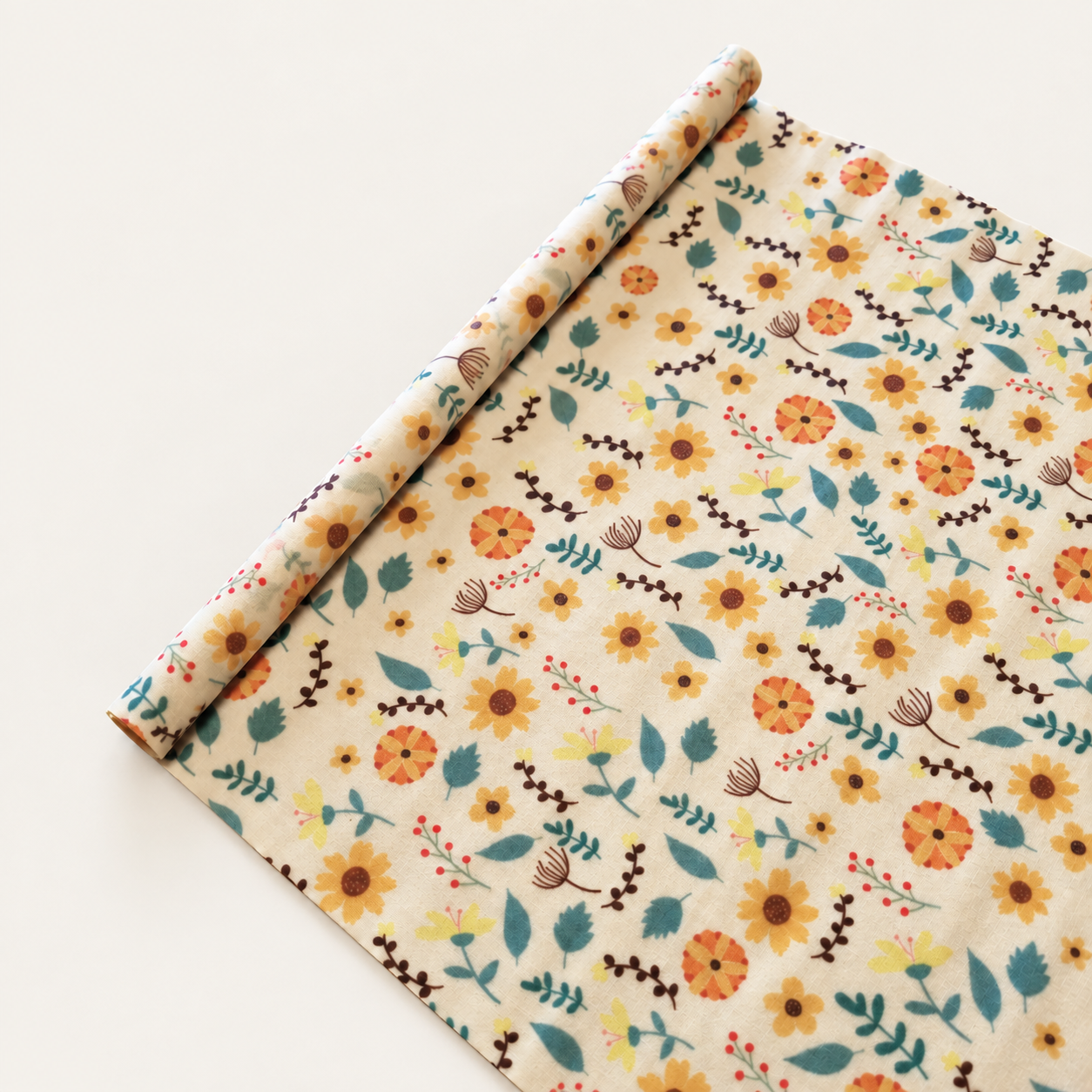 Bivoks Papir Rulle 100x33cm Et Naturligt Alternativ Blomster fra Yiwu Zunqiang Commodity Co., Ltd.
