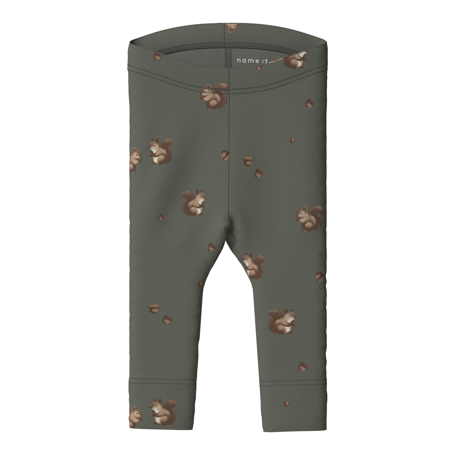 Legging Til Baby Dreng Med Egern Print 56 fra Name It
