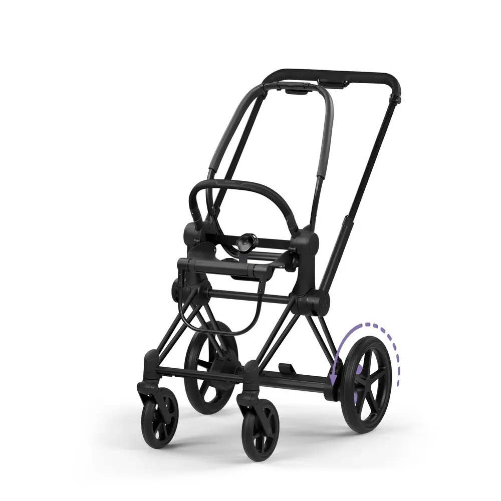 Epriam Style Stel Inkl. Sæderamme   Matt Black fra Cybex