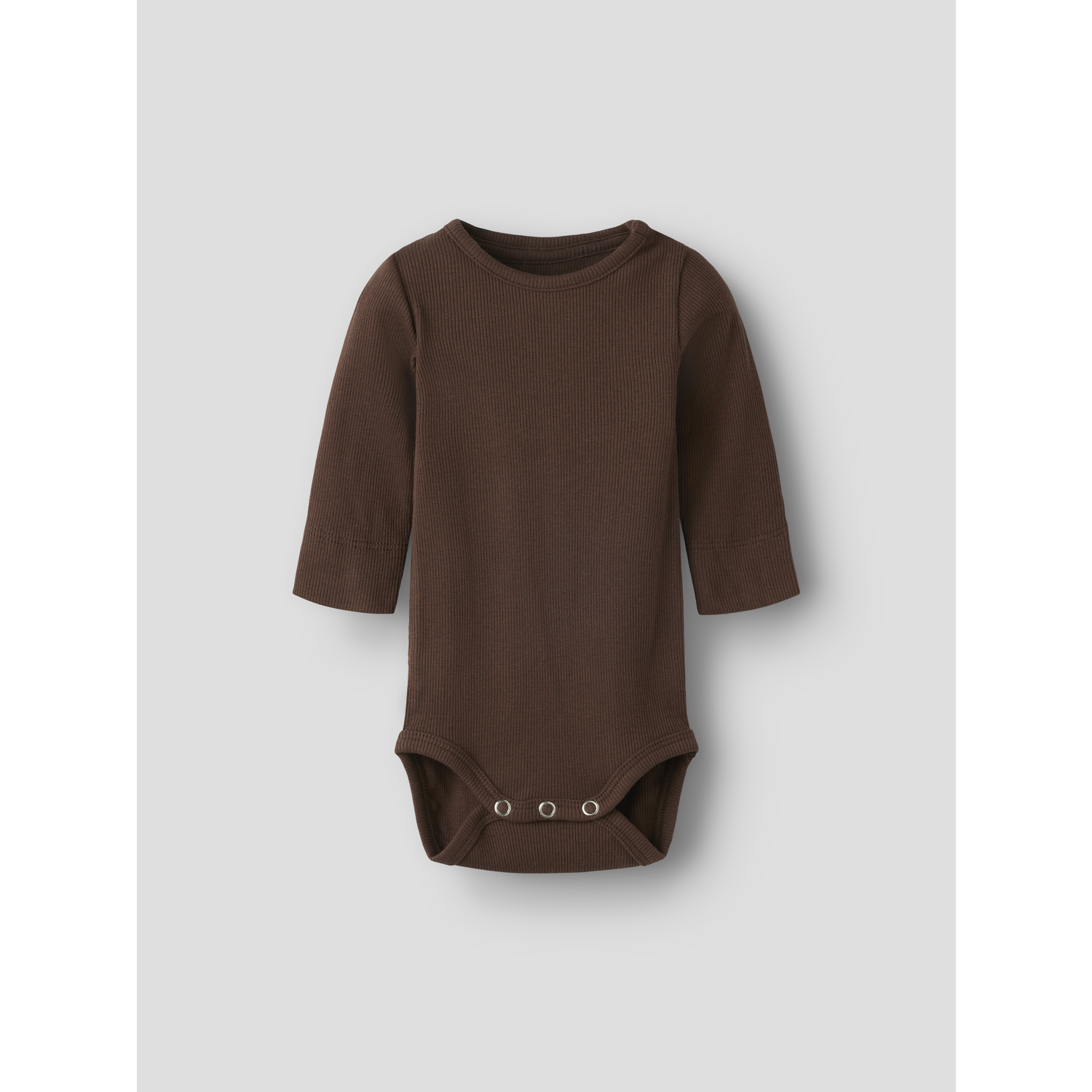 Ensfarvet Langærmet Body Til Baby Neutral 56 fra Name It