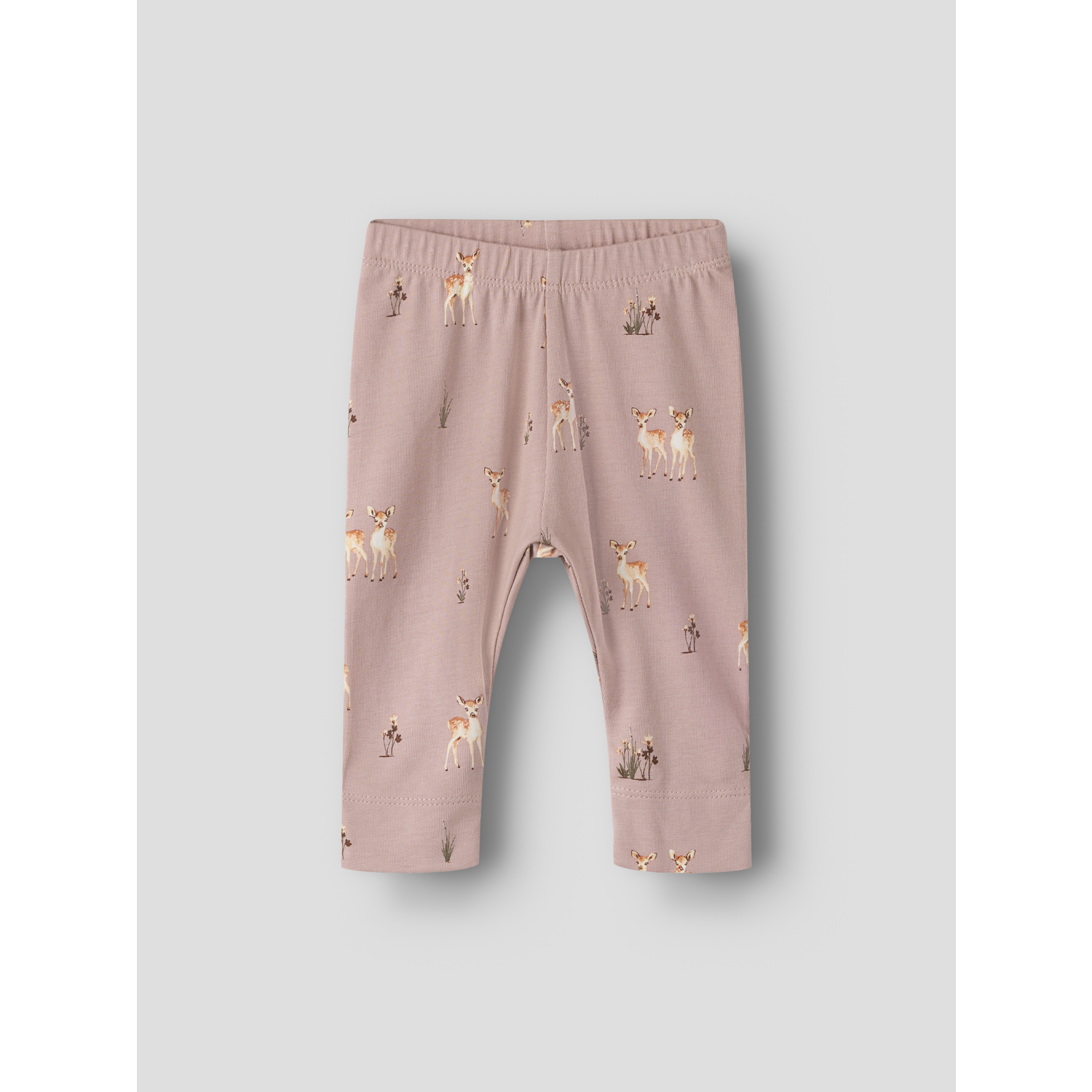 Legging  Til Baby Pige Med Rådyrprint   56 fra Name It