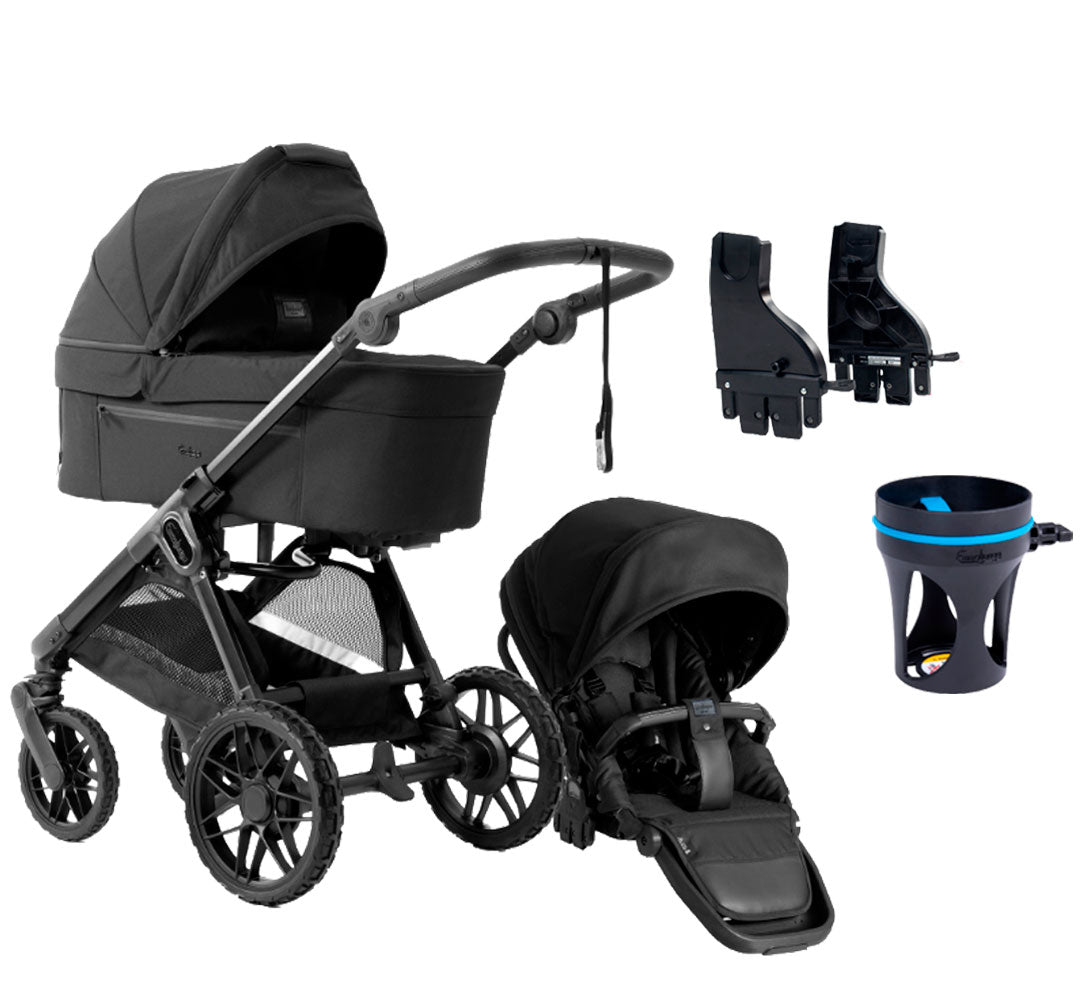 Sento Pro Ergo Combi Pakke   Black Edition fra Emmaljunga