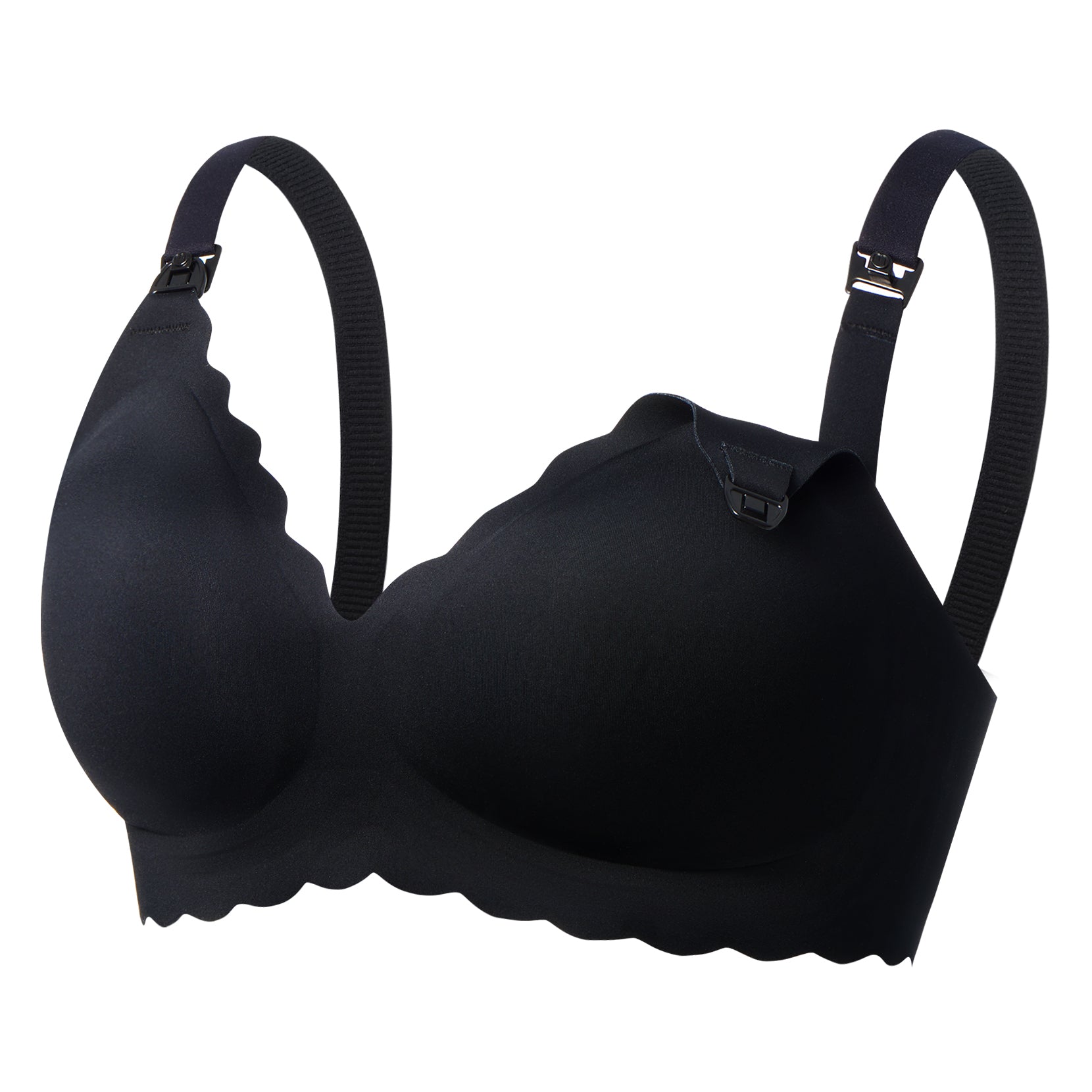 Seamless Support Amme Bh   Sort fra Momcozy