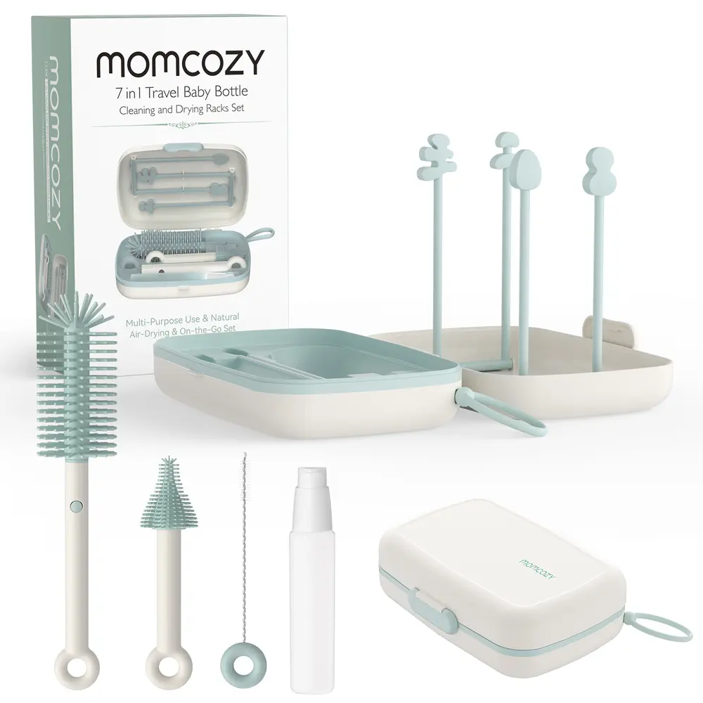7 I 1 Rengøringssæt Til Flasker fra Momcozy