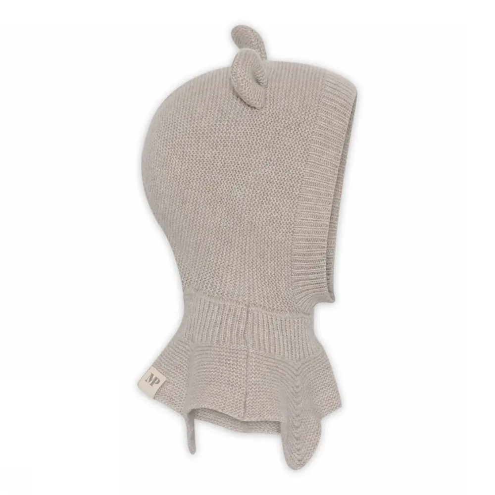 Helsinki Elefanthue   Beige Melange   46 fra Mp Denmark
